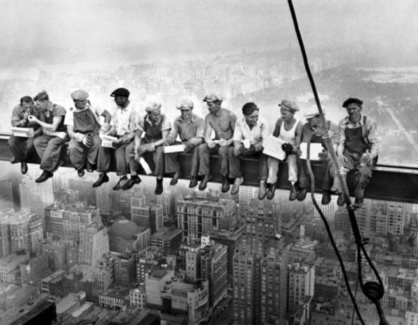 Lunch atop a Skyscraper [1932]