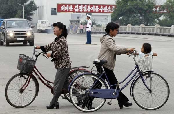 Uso de bicicletas é liberado para mulheres na Coreia do Norte