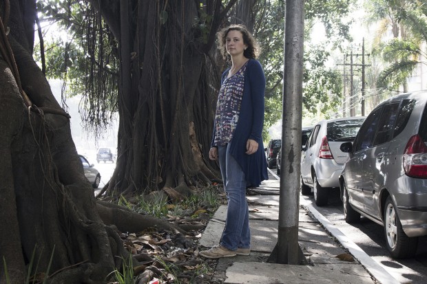 Rua Estela, perto do nº 600, Vila Mariana: Letícia Sabino é uma das idealizadoras da Associação pela Mobilidade a Pé em São Paulo