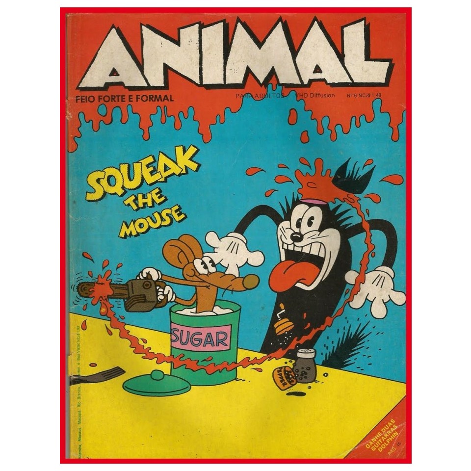 Revista Animal foi uma referência dos quadrinhos underground na década de 80