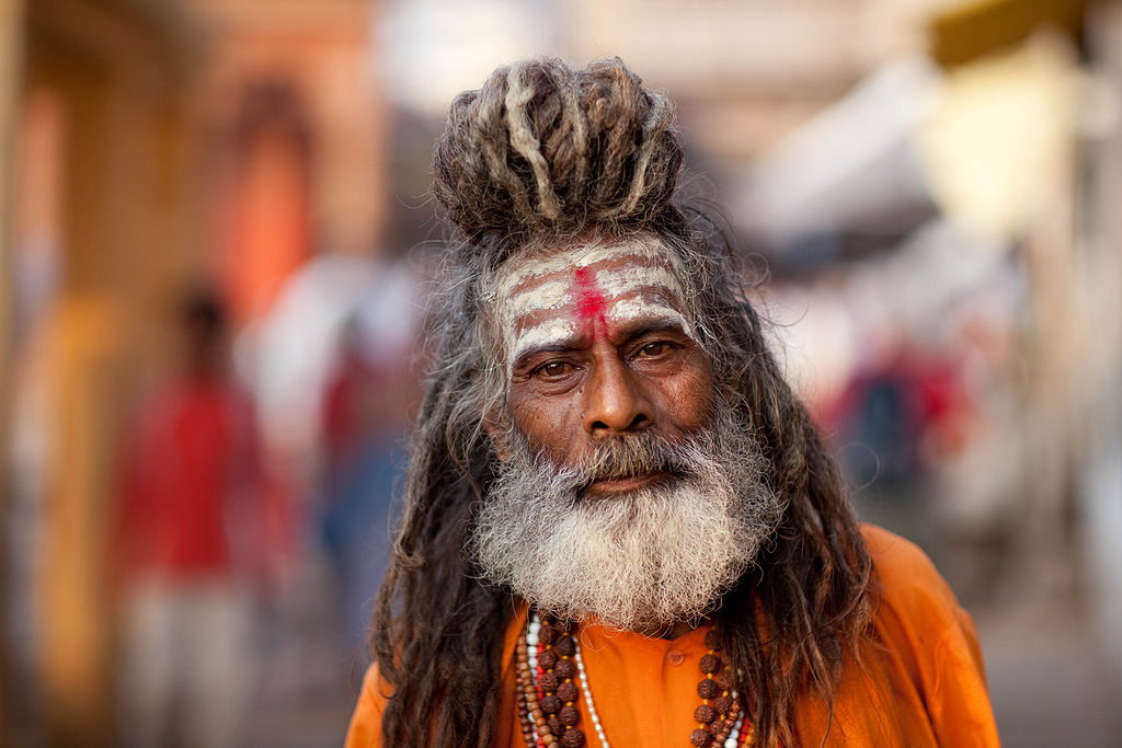 Um Sadhu em Varanasi, India (50 votos)