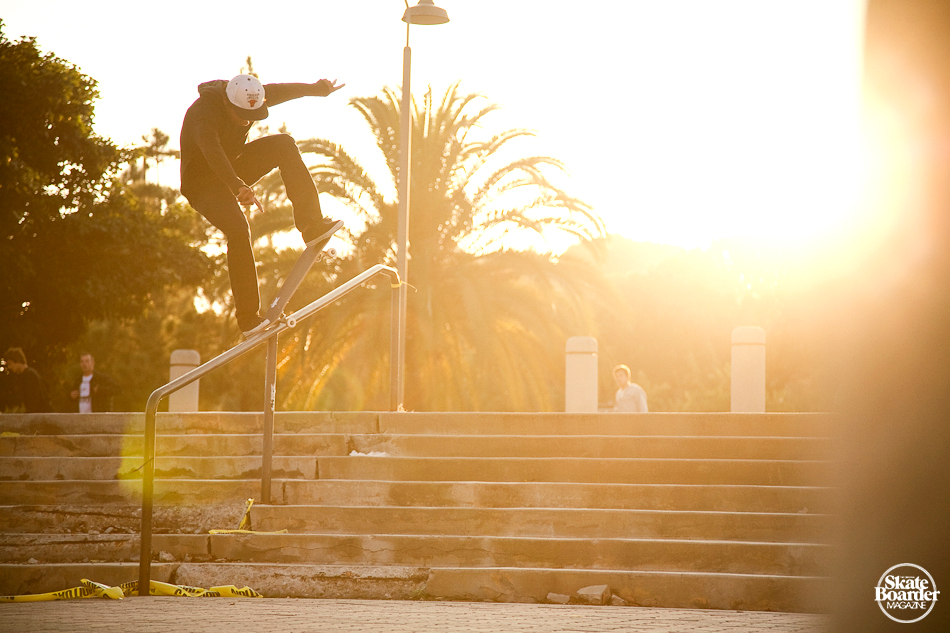 Boo Johnson, f/s nosegrind