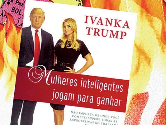 Queimando o livro de Ivanka Trump