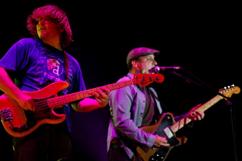 O baixista Mark Ibold e guitarrista Scott Kannberg do Pavement