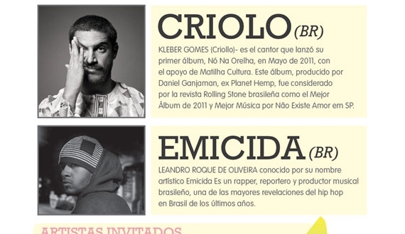 Criolo + Emicida em Buenos Aires