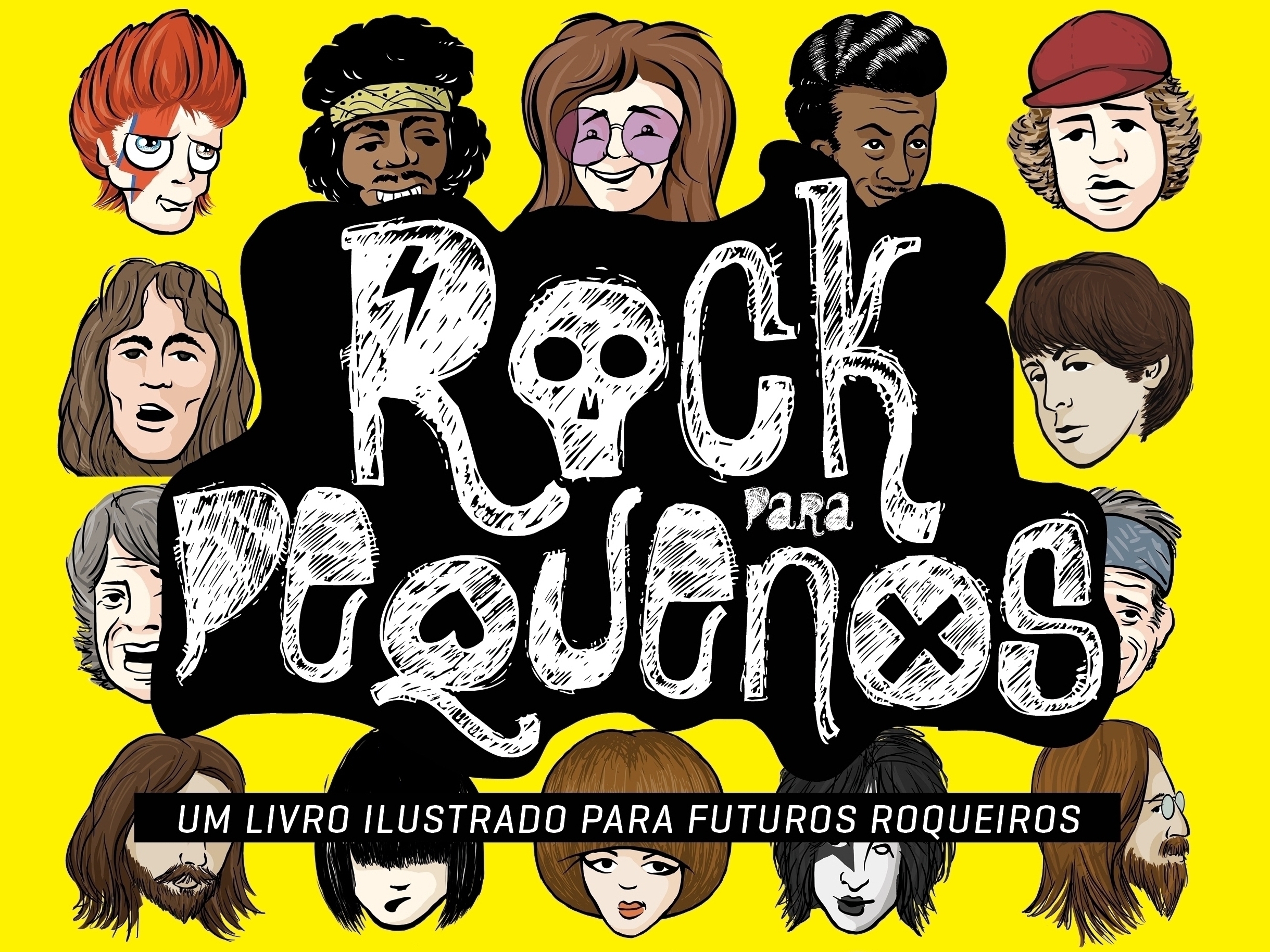 Rock para pequenos edição nacional: livro ilustrado para futuros roqueiros  - Outros Livros - Magazine Luiza
