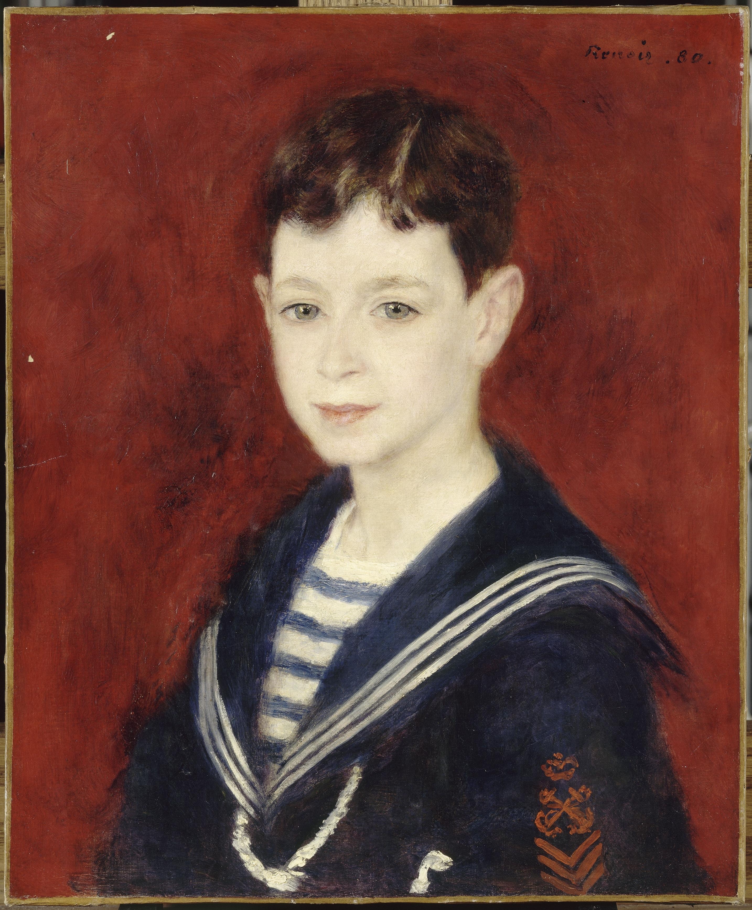 Portrait de Fernand Halphen - Auguste Renoir