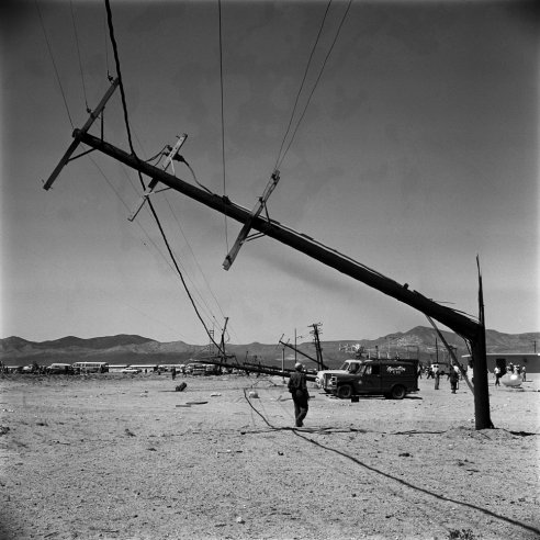 Imagens do 44º teste nuclear dos EUA em solo americano