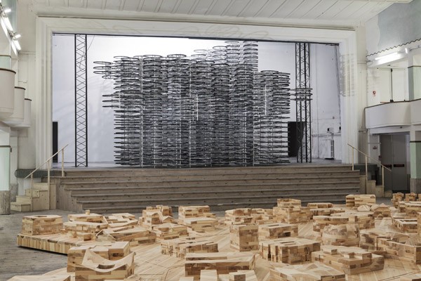 Stacked, instalação inédita do chinês Ai Weiwei