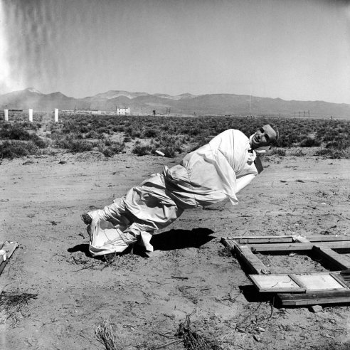 Imagens do 44º teste nuclear dos EUA em solo americano