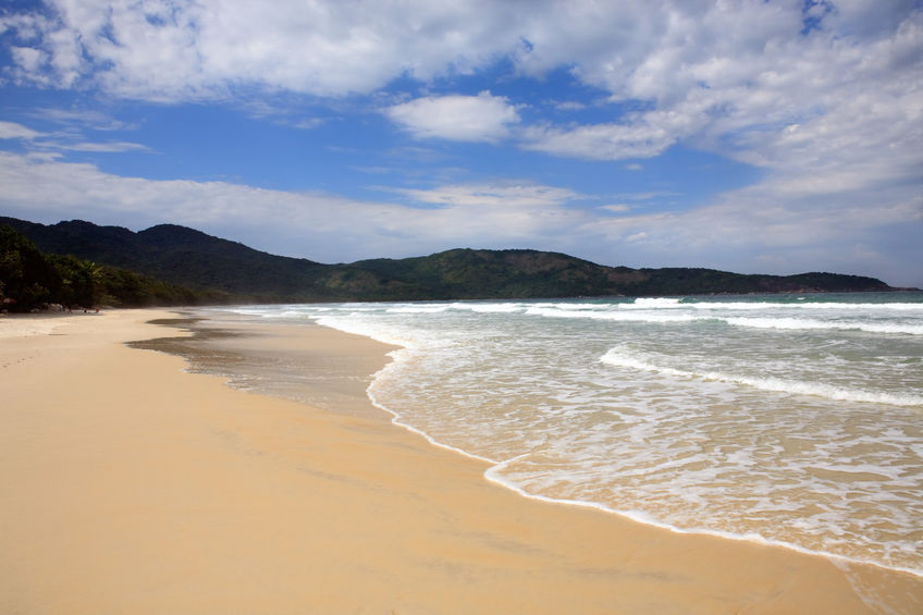 Lopes Mendes, considerada uma das praias mais bonitas do mundo.