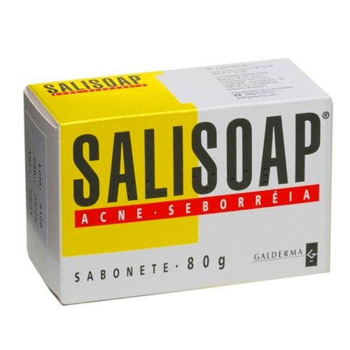 Salisoap - sabonete para limpeza de pele, de uso diário, R$19