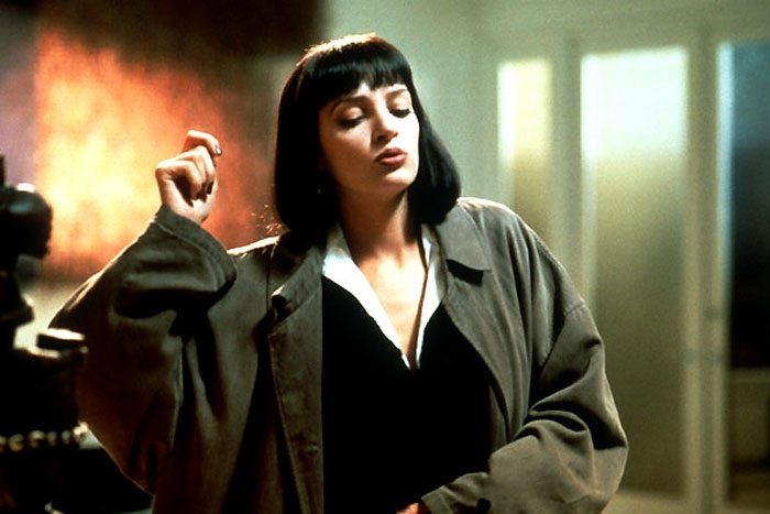 Uma Thurman em Pulp Fiction - chanel desejo