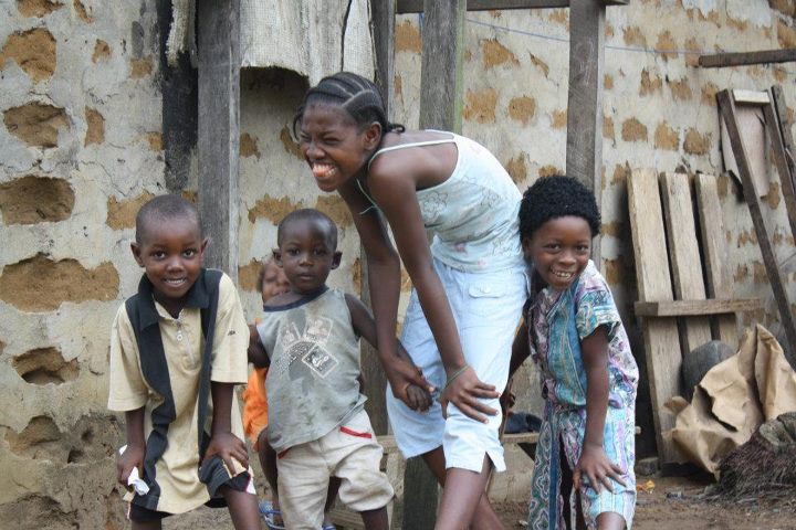 crianças de Fendell, Libéria
