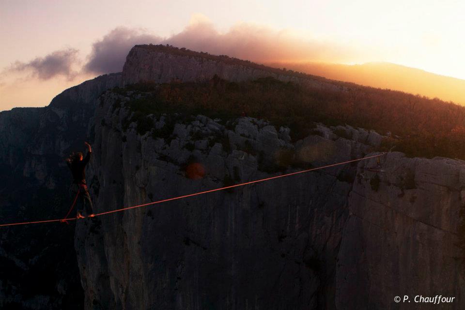 Bastidores da gravação do vídeo Highline Sensation