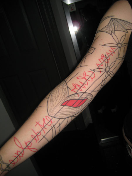 Tatuagens por Yann Black, do estúdio Your meat is mine