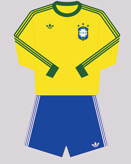 1978 ? Uniforme de mangas compridas usado na Copa da Argentina