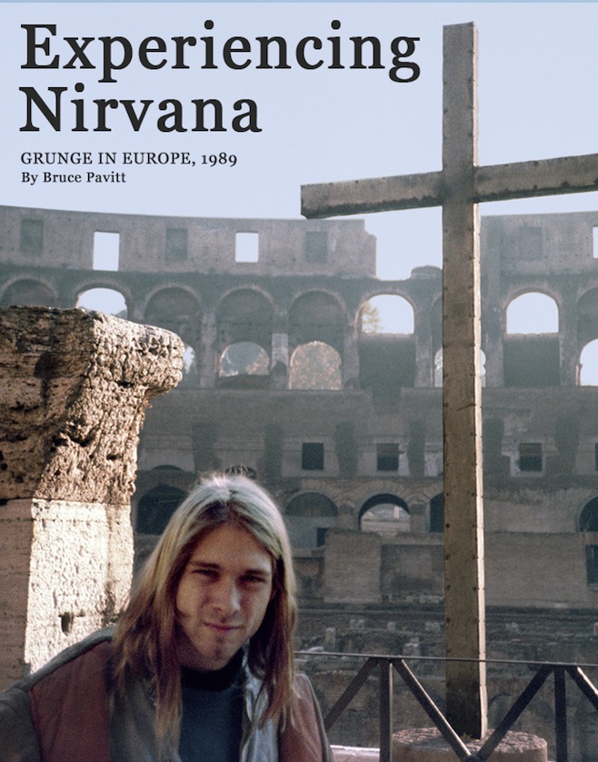 A capa de Experiencing Nirvana: Grunge in Europe, 1989