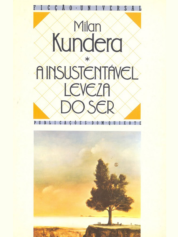 A Insustentável Leveza do Ser, Milan Kundera: “Bom... O livro mudou minha forma de ver a vida quando na leitura eu percebi que levar a vida de forma leve ou com seu peso só depende das escolhas que fazemos e da forma como as encaramos.” (Renata Lima, Estagiária de produção da Tpm)