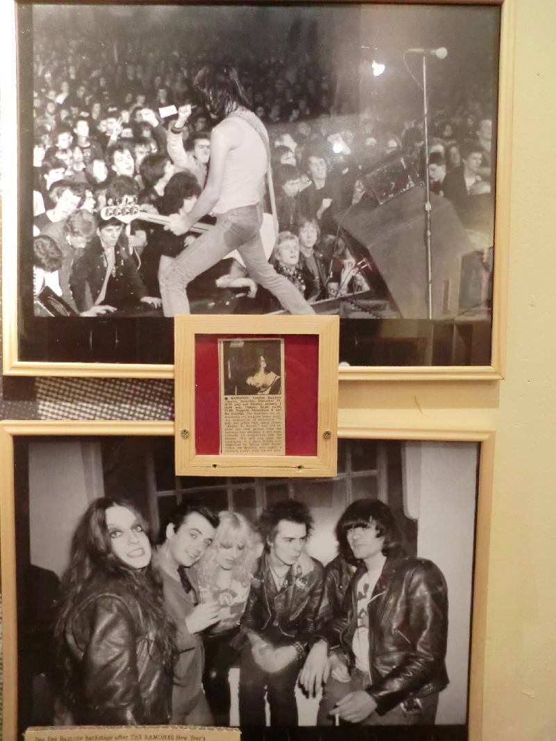 Acervo do Ramones Museum em Berlim