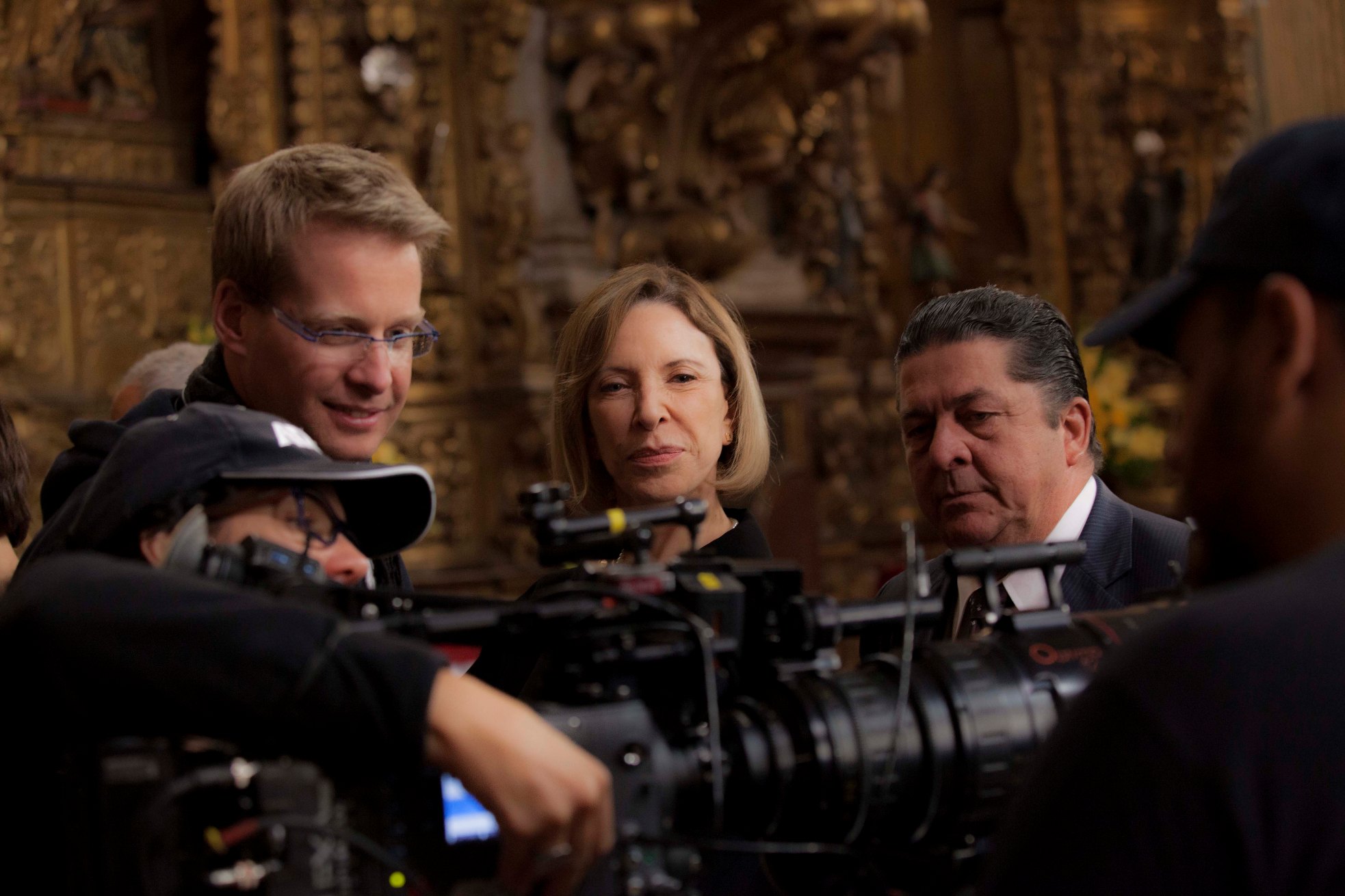 Ansgar Ahlers, Marília Gabriela e Stepan Nercessian