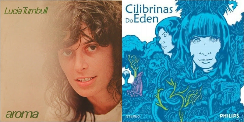 Aroma, de 1980 - sua única gravação em carreira solo e o disco Cilibrinas do Éden, lançado pela Philips em 1973