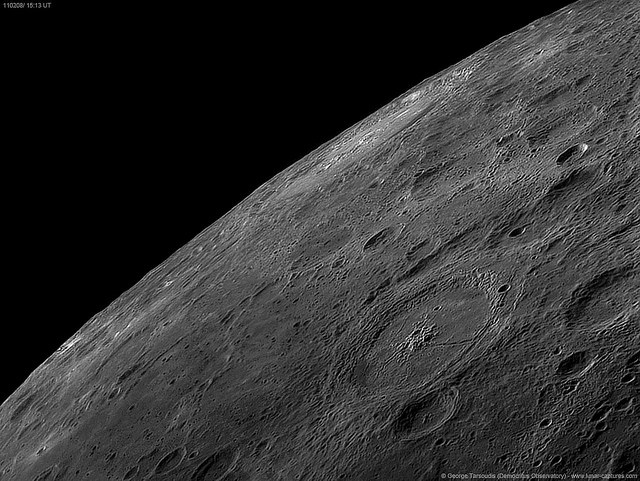 Categoria Geral: cratera Petavius, na Lua