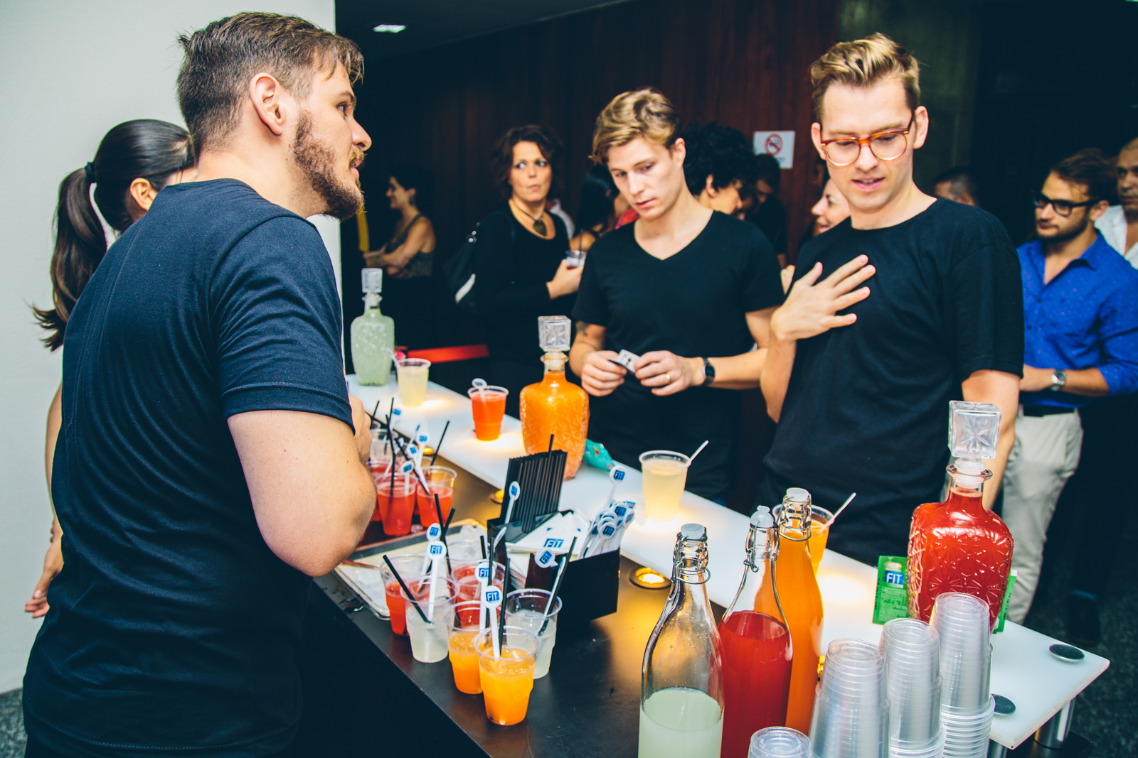 Parceiro da Trip, o bar da FIT apresentou seus sabores inspirados em bebidas famosas