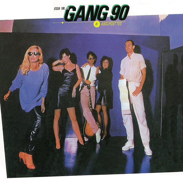 A capa do disco de estreia da Gang