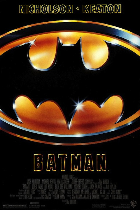 Poster oficial de Batman (1989)