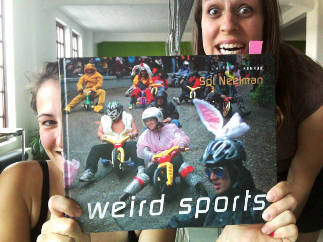 Fotos do livro Weird Sports