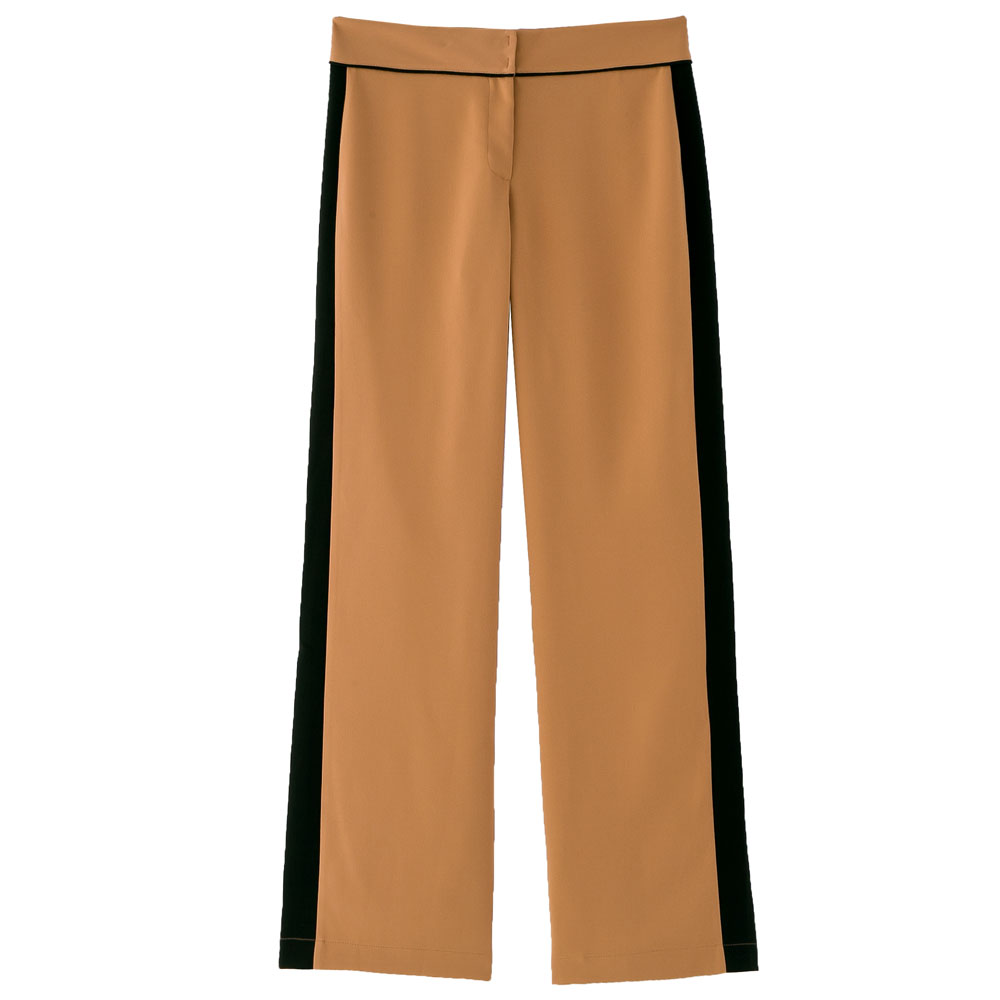 Calça pantalona listra lateral  Sacada - R$238,80