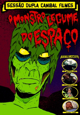 capa do DVD O Monstro Legume do Espaço_1995