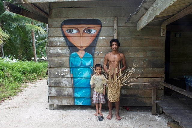 Casa na Vila Niang Niang, em Mentawai