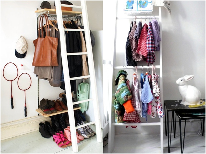 Closets e guarda-roupas alternativos