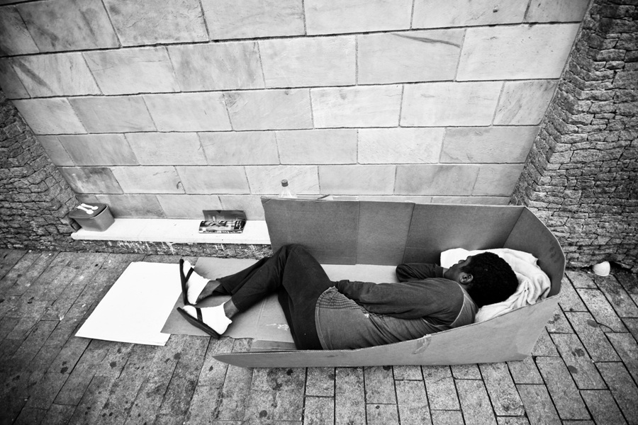 Morador de rua por Rodrigo Melleiro // www.flickr.com/photos/nadsat