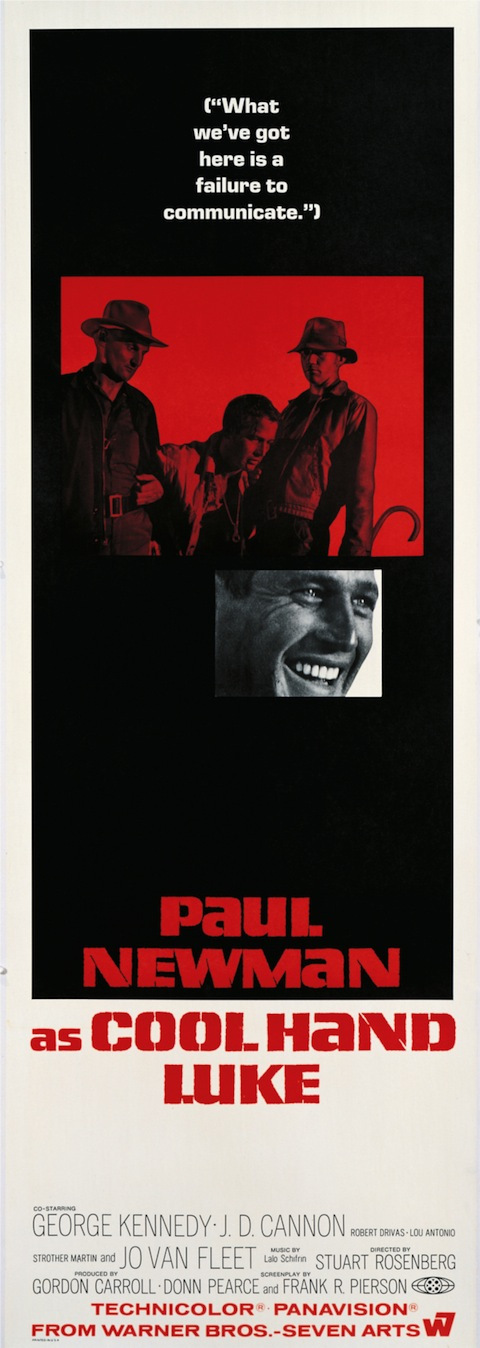 Poster rejeitado de Rebeldia Indomável (1967)