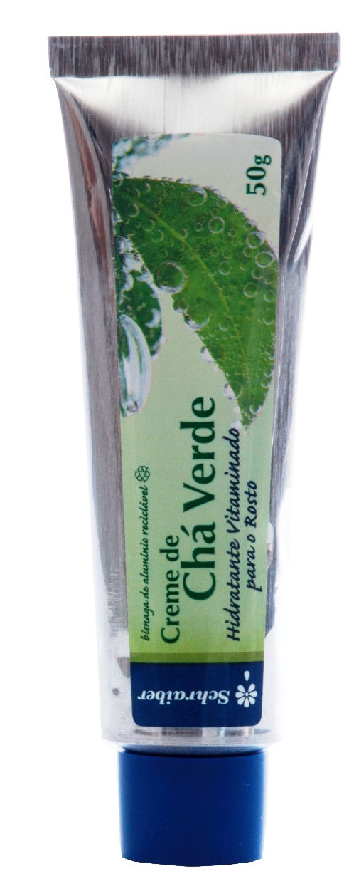 Creme de chá verde da Schraiber promete deixar a pele do rosto super hidratada por conta da associação do extrato de chá verde e das vitaminas A e E. A embalagem de alumínio segue a tendência ecológica da empresa. (R$ 20,00) SAC Schraiber: 011 41844522 www.schraiber.com.br/