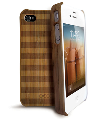 Capa de madeira para iPhone da Casco (R$149)