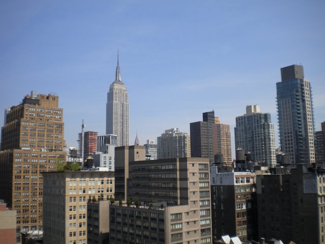 A View from the Roof - Panoramica da cidade do telhado do predio do amigo Max.