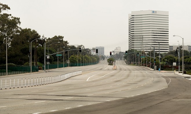 Empty LA, fotografia de série de Matt Logue