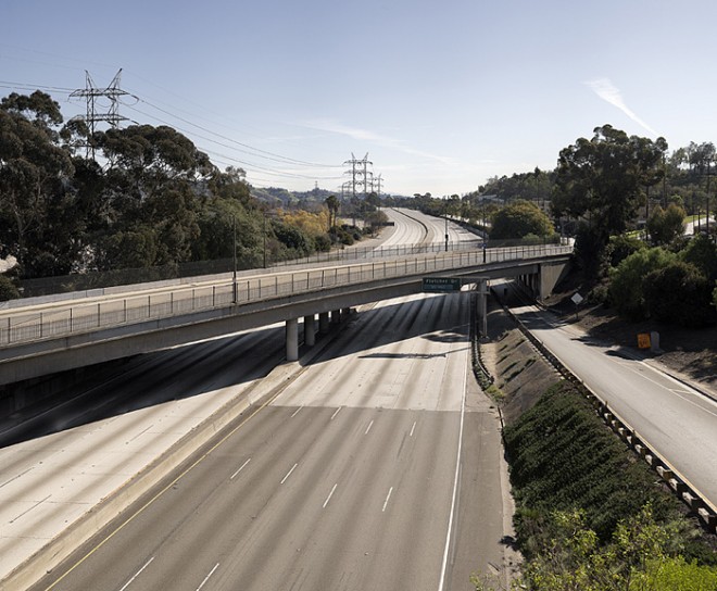 Empty LA, fotografia de série de Matt Logue