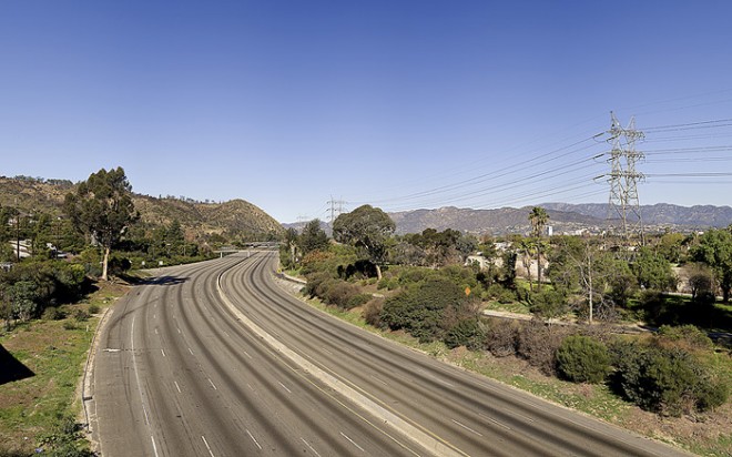 Empty LA, fotografia de série de Matt Logue