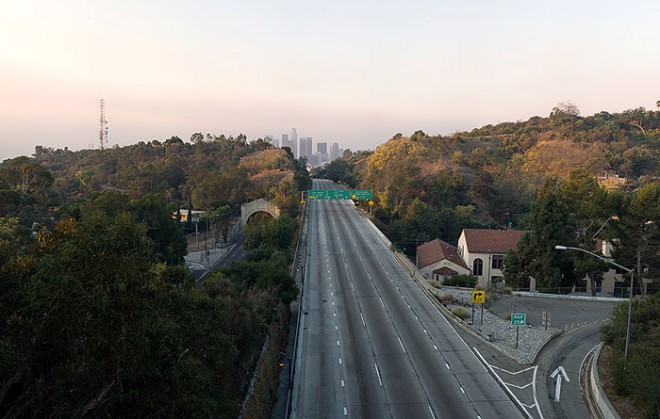 Empty LA, fotografia de série de Matt Logue