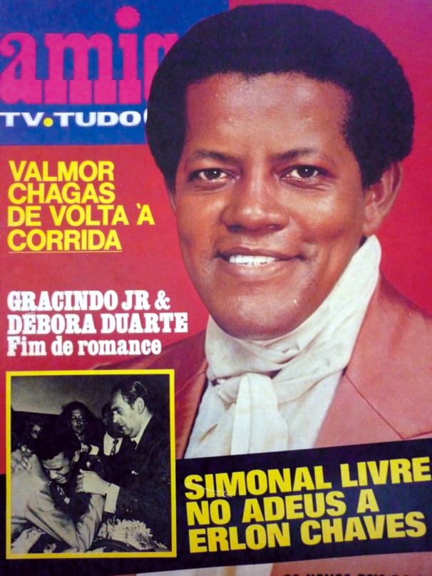 Capa da revista Amiga depois de sua morte