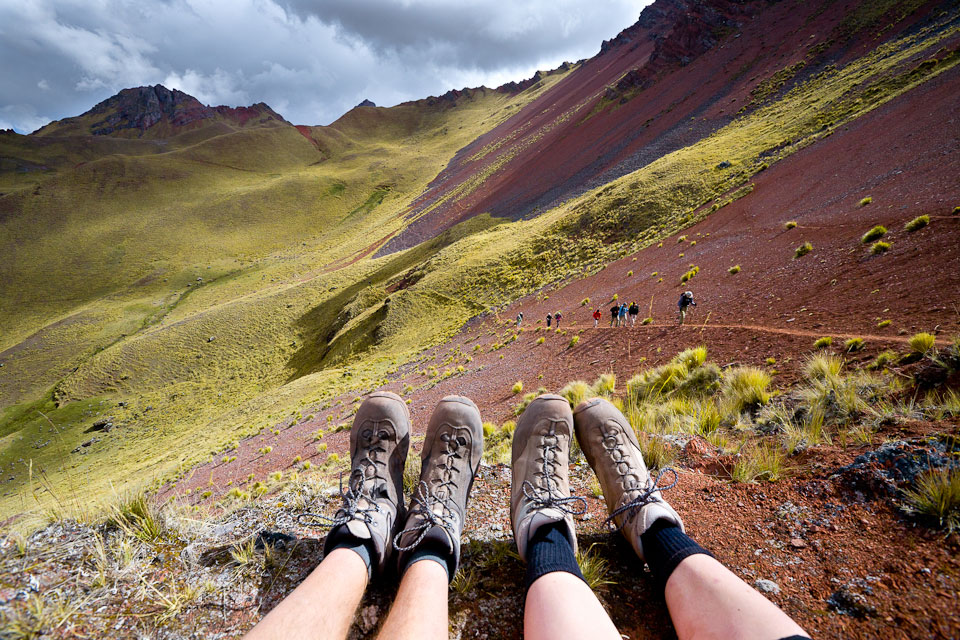 feet first - Andes
