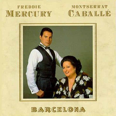 O CD Freddie Mercury & Montserrat Caballé - é cafona mas adoro!