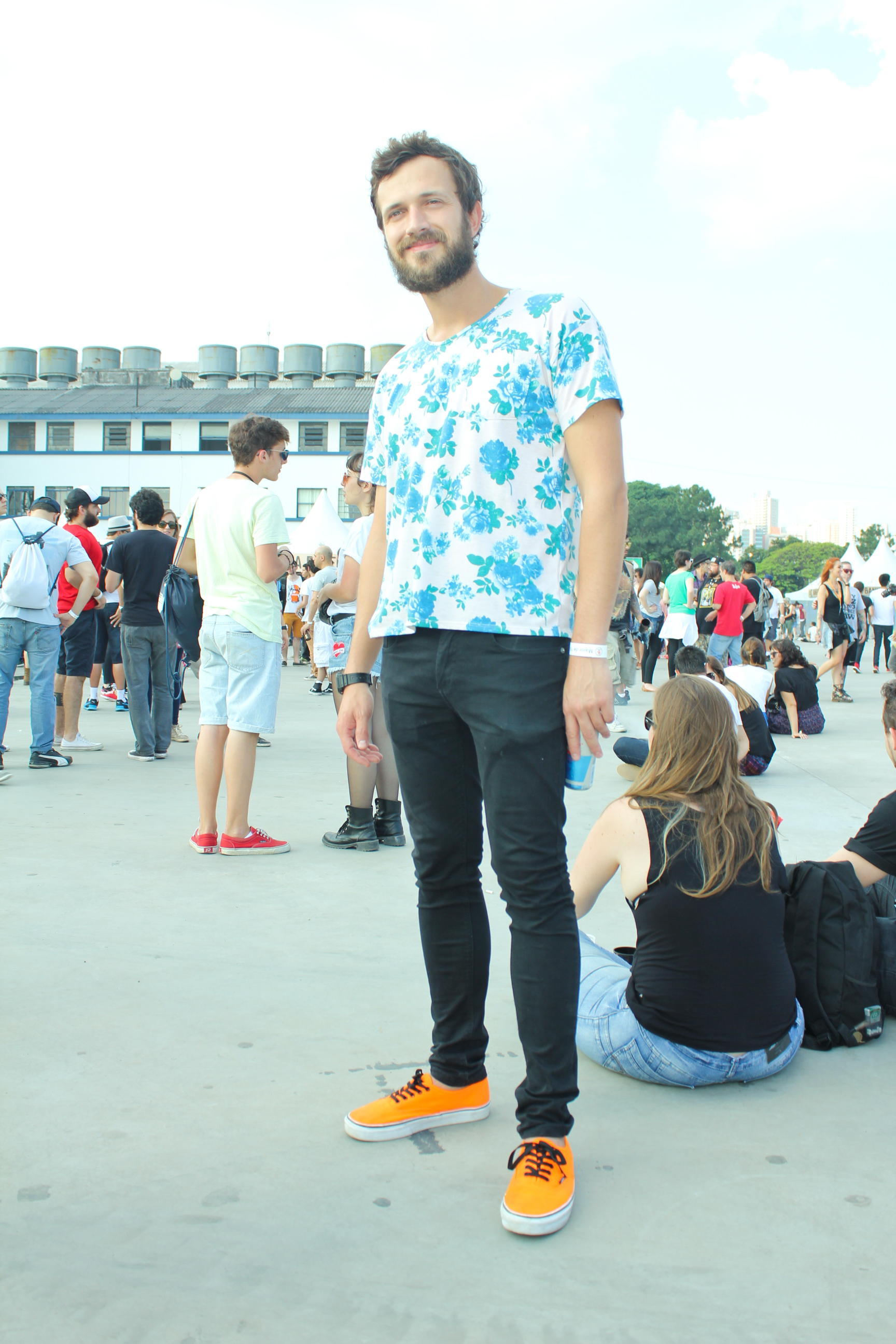 Gabriel Klein, 33, diretor de criação. “Cada um veste o que quiser. As pessoas precisam se preocupar menos com os outros.”