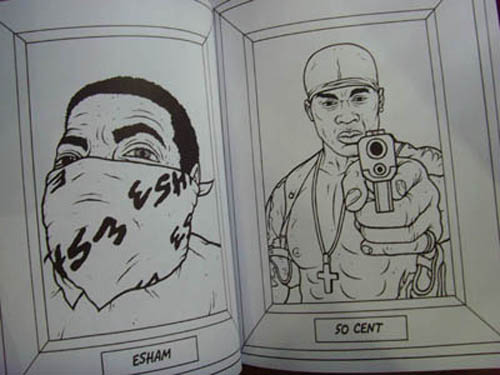 Gangsta Rap Coloring Book
