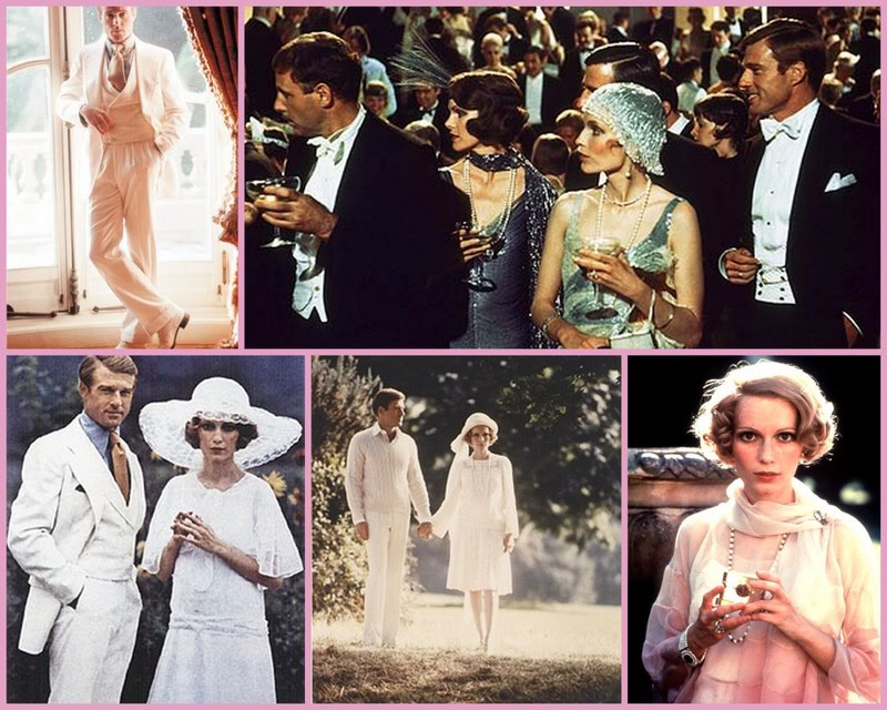 Cenas da versão de 1974 de O grande Gatsby